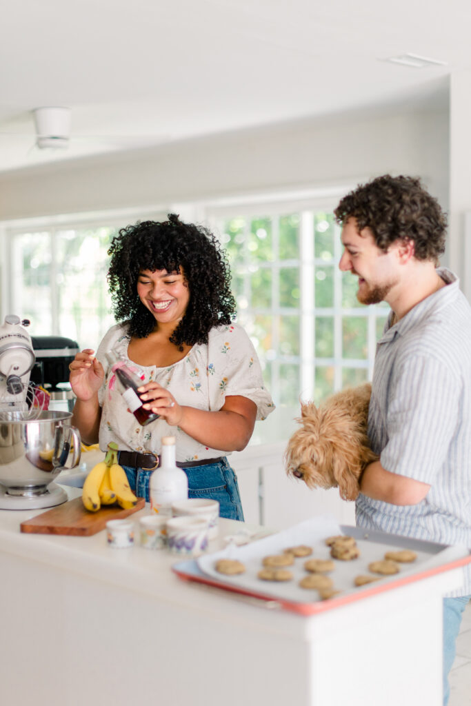 Romantic and Intimate In Home Engagement Session Ventura County