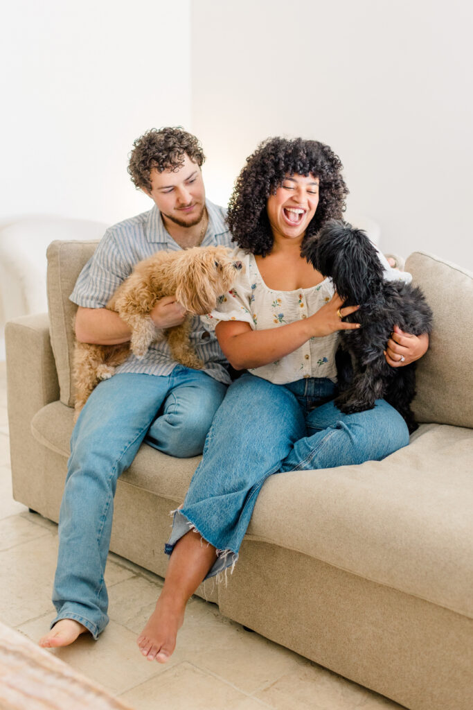 Romantic and Intimate In Home Engagement Session Ventura County